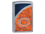 Zippo NFL Chicago Bears Street Chrome Windproof Pocket Lighter 29356