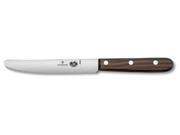 Victorinox Forschner Steak 5.25 Serrated Rounded Tip Rosewood Handle 40004