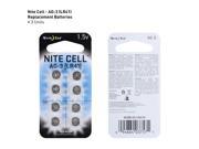 Nite Ize Nite Cell AG 3 Battery 8 Pack NCB8 03 LR41H