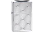 Zippo Choice Engrave Diamond Pattern High Polish Chrome Windproof Pocket Lighter 28951