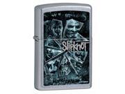 Zippo Slipknot Blue Street Chrome Windproof Pocket Lighter 28992
