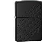 Zippo Choice Black Tread Mark Armor Windproof Pocket Lighter 28966