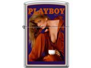 Zippo Playboy February 1986 Cover Windproof Pocket Lighter 205CI014756
