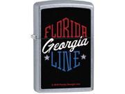 Zippo Florida Georgia Line Street Chrome Windproof Pocket Lighter 29053