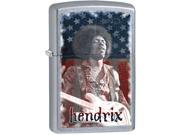 Zippo Hendrix Flag Street Chrome Windproof Pocket Lighter 29175