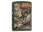 Zippo MOSSY OAK BREAK UP COUNTRY Green Matte Windproof Pocket Lighter 29129