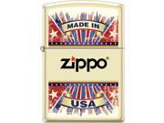 Zippo Cream Matte Made In Usa Zippo Windproof Pocket Lighter 216CI018442