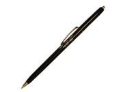 Fisher Retractable Black Pen w Black Ink Fine Point Bulk R84F