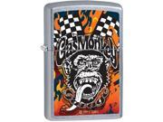 Zippo GAS MONKEY Street Chrome Windproof Pocket Lighter 207CI400697