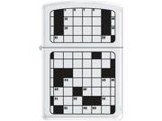 Zippo 214 CrosswordPuzzle Windproof Pocket Lighter 214CI012323