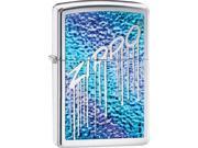 Zippo Paint High Polish Chrome Fusion Windproof Pocket Lighter 29097