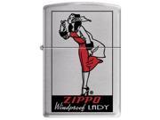Zippo 205 Satin Lady Windproof Pocket Lighter 205CI003567