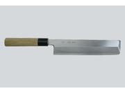 Kanetsune Usuba 210mm With Buffalo Horn Bolster Magnolia wood handle G19