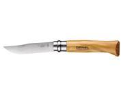 OPINEL N°8 stainless steel olivewood handle Boxed 8.5 cm