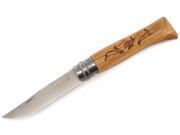 OPINEL N°8 stainless steel Animalia Hare Boxed 8.5 cm