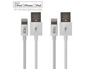 [MFi Certified] iPhone charger CACOY 2xPack Lightning to USB Cable for iPhone 6s 6 Plus 5s 5c 5 iPhone SE iPad Pro Air 2 iPad mini 4 3 2 iPod touch 5th gen