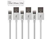 [MFi Certified] iPhone charger CACOY 3xPack Lightning to USB Cable for iPhone 6s 6 Plus 5s 5c 5 iPhone SE iPad Pro Air 2 iPad mini 4 3 2 iPod touch 5th gen 6