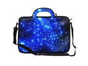 Galaxy Sleeve Case Bag Cover For 17 Laptop PC Carry Bag Shoulder Messenger Sleeve Bag Handbag
