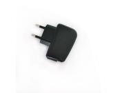 5V 500mA Portable Wall Power USB Changer Black EU Plug