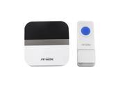 AREOX Wireless Doorbell Portable Waterproof Enter Chime And Push Button Built in 56 LED lights 1 receiver and 1 button