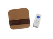 Areox Waterproof Wireless Wood Grain Doorbell Kit with 52 Tones Long Range Door Chime One Year Warranty