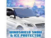BriteNway Windshield Snow Cover Auto Ice Wiper Protector Non Scratch Magnetic Sturdy Heavy Duty Material 50 x 62 Inches Car Van SUV