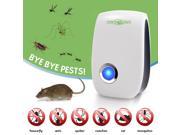 Ultrasonic Pest Repeller Repels Against Mice Rats Roaches Spiders Fly Ants Fleas Mosquitoes Cockroach and all other small Insects Keeps Your Family