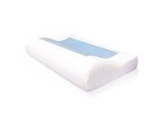 Better Sleep Memory Foam Contour Pillow Gel Infused