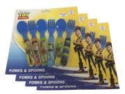 4 Pack Spoon and Fork Set