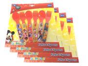4 Pack Spoon and Fork Set