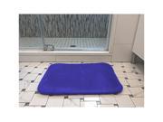 Blue Ultra Soft Memory Foam Comfort Bath Mat