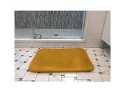 Orange Large Ultra Soft Memory Foam Comfort Bath Mat