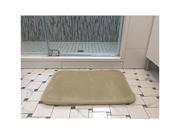 Tan Large Ultra Soft Memory Foam Comfort Bath Mat