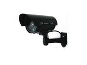 LTS DUM 501EB Blinking Red LED Dummy Black Silver Bullet Camera with Plastic Housing LOOK REAL