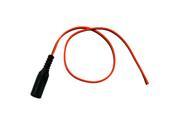 LTS LTA2008 10Pcs Pack Female Adapter Power Pigtail Cable for CCTV Security Camera