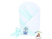 BlueberryShop Premium Swaddle Wrap Blanket Duvet for Newborn Baby 100% Cotton Embroidered