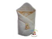BlueberryShop Hooded Thermo Terry Swaddle Wrap Blanket Sleeping Bag for Newborn baby shower GIFT 100% Cotton 0 3m
