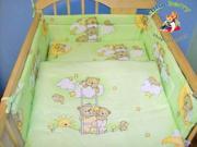 BlueberryShop 2 pcs BABY COT BED BUNDLE BEDDING SET DUVET PILLOW COVERS matching cot bed 120 x 150 cm 47 x 59