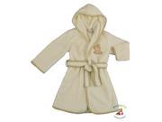 BlueberryShop Embroidered Luxurious Hooded Soft Warm and Fluffy Fleece Bathrobe Robe Dressing Gowns 1 7 Yrs