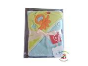 BlueberryShop 3D Embroidered Microplush HOODED Bath Pool Beach TOWEL Baby Kid Todler Gift 30 x 31.5