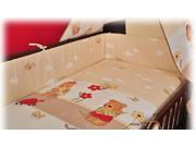 BlueberryShop 3 pcs BABY COT BED BUNDLE BEDDING SET DUVET PILLOW COVERS BUMPER cot bed 35.5 x 47