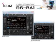 Icom RS BA1 IP remote control software for amateur radios