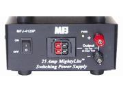 MFJ 4125P Switching pwr supply 13.8V 25A Pwrpoles
