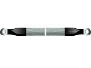 ABR Industries 235 5X 10 10ft 1in Flat TC Ground Braid with 10 Stud Ring Terminal