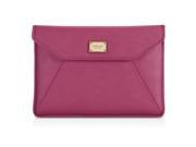 Michael Kors Genuine Leather Sleeve Pouch Case for 13 MacBook Air Peony