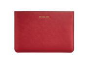 Michael Kors Genuine Leather Sleeve Pouch Case for 11 MacBook Air Red