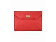 Michael Kors Genuine Leather Sleeve Pouch Case for 13 MacBook Air Red