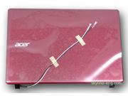 Acer Aspire V5 123 Netbook RED Back LCD Cover Wifi Antennas EAZHL001040 ZYU 60.ML2N7.002