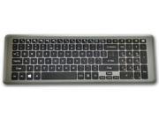 Gateway NV76R Laptop Keyboard with Frame English 103 Key Gray Black Packard Bell LV11HC LV44HC MP 10K33U4 528W 60.C1DN5.001