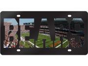 Chicago Bears Inlaid Acrylic License Plate with Stadium Photo Background